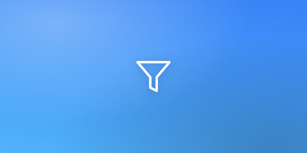 Filter datasets